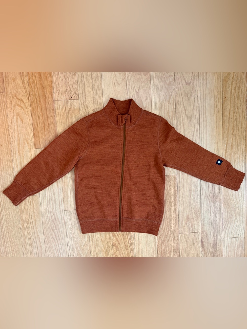 Brand new no tags Reima wool zip up sweater kids size 5 (110)